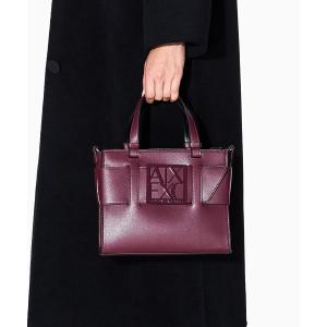 ハンドバッグ 「A|X アルマーニ エクスチェンジ」BOXロゴバックル　ミニハンドバッグ