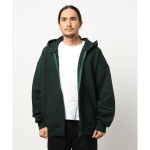 パーカー HEAVY WEIGHT SWEAT ZIP PARKA/ヘビーウェイト オーバーサイズスウェット ジップアップパーカー