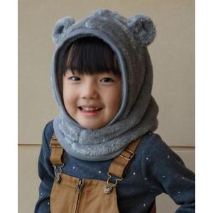 ネックウォーマー 2WAYクマボアフード