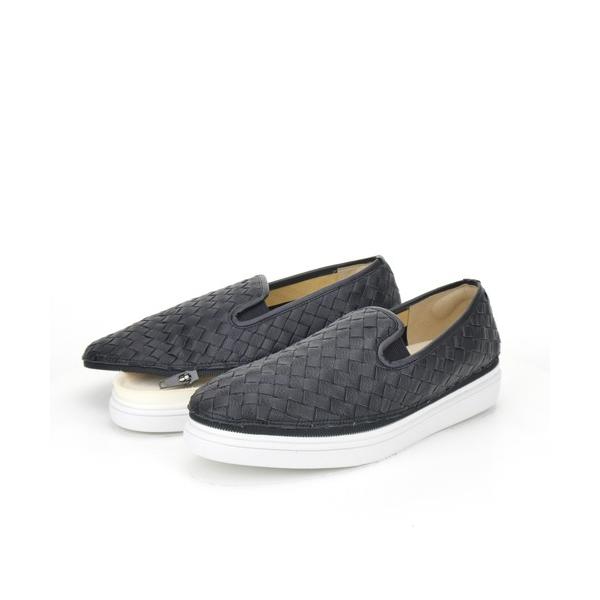 スリッポン レザー イントレチャート ゴムスリッポン レディース メンズ