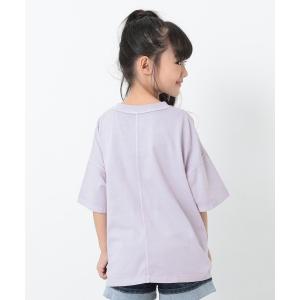 tシャツ ピグメントステッチTシャツ キッズ 子供服 男の子 女の子