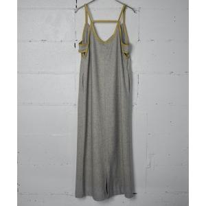 ワンピース レディース LEATHER PIPING CAMISOLE OP｜zozo