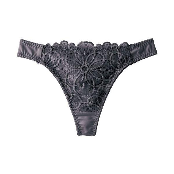 ショーツ レーシー脇高ブラのＴバック