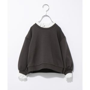 トレーナー  「キッズ」フリルネックスウェットプルオーバー長袖/923272 キッズ 子供服 女の子