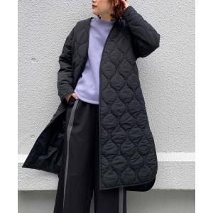 ma1 ma-1 ガウン型キルティングコート レディース