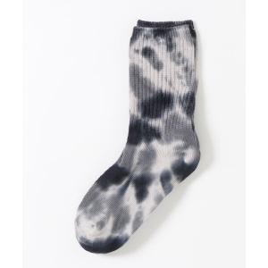 靴下 「FLOWERS SOCKS」タイダイ染め ソックス メンズ レディース