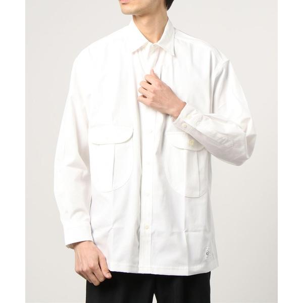 シャツ SAFARI SHIRT / ドライコットン アウトポケット サファリシャツ メンズ