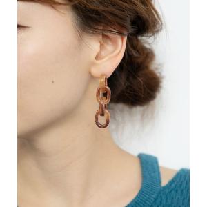 ピアス アクリルチェーンピアス∴