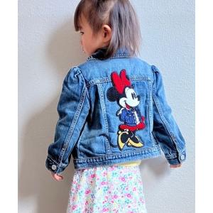 キッズ ジャケット Gジャン Babygap ディズニー ミニーマウス デニム アイコンジャケット｜zozo