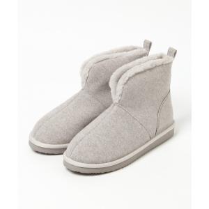 ブーツ 撥水フェイクムートンブーツ/921566 レディース