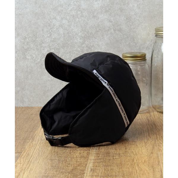 帽子 キャップ 【FIRST DOWN/ファーストダウン】　ダウン入りジェットキャップ/JET CA...