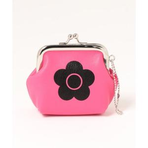 ポーチ シンプルデイジーマーク ガマ口ポーチミニ レディース