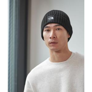 メンズ 帽子 キャップ 「THE NORTH FACE」ロゴ ビーニー