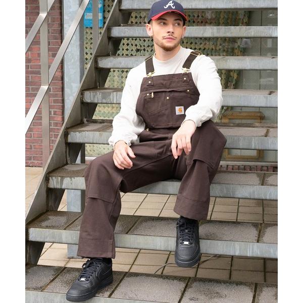 オーバーオール サロペット Carhartt ダックビブオーバーオール メンズ レディース