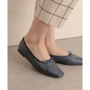 バレエシューズ パンプス 「MADE IN JAPAN」ELIANA スクエアトゥバレエシューズ