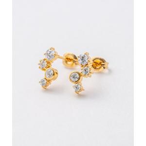 Jouete（ジュエッテ） ピアス 「ピンズ」 K10YG ピアス ラリマー