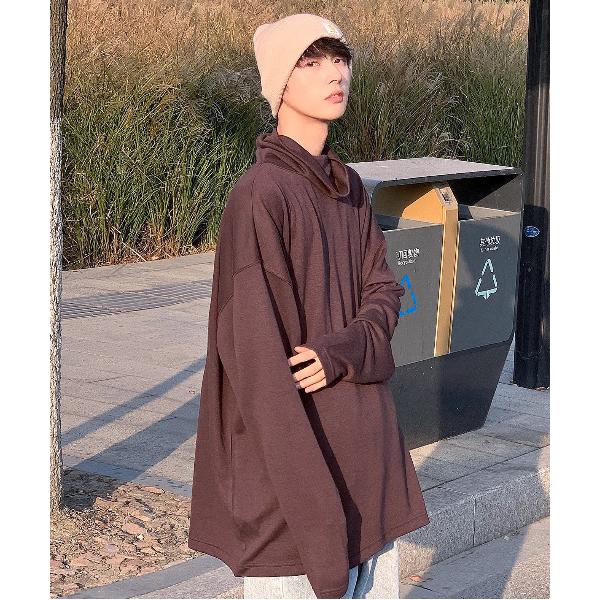 tシャツ 「neos -addictive design-」ビッグシルエット オフタートル カットソ...