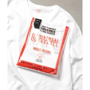 tシャツ Tシャツ メンズ 「UNIVERSAL OVERALL」WIDE HEAVY 2PACK TEE ビッグシルエットロンTEE UVOP-00