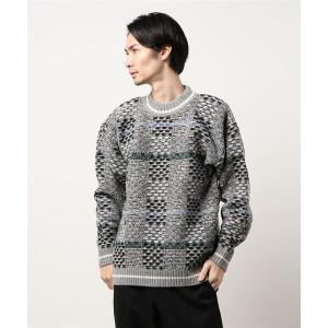 ニット 【NAISSANCE】PATTERN CREW N｜zozo