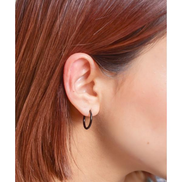 ピアス 「ステンレス　18mmフープピアス」 レディース メンズ