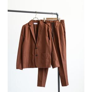 セットアップ ストレッチセットアップ テーラードジャケット＆テーパードパンツ