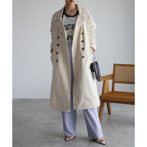 トレンチコート コート 「Fizz/フィズ」　オーバーサイズトレンチコート レディース