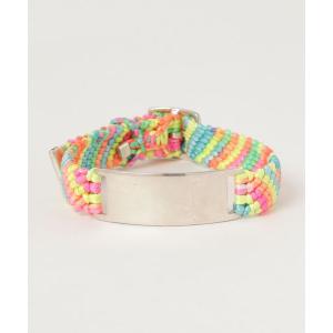 バングル メンズ 「SCOSHA」スコーシャ ID BRACELET (MBID3. SS.RAINBOEW)｜zozo