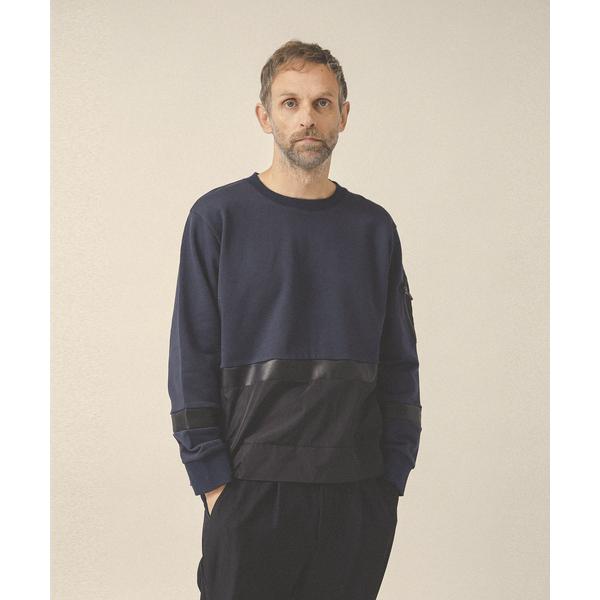 トレーナー スウェット マルチ コンビネーション プルオーバー メンズ