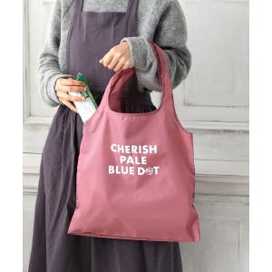 トートバッグ バッグ CHERISH PALE BLUE DOT/エコバッグL