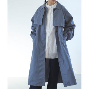 ステンカラーコート ボリュームスリーブフライヨーク3wayステンカラートレンチコート