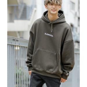 パーカー 【 KANGOL × A.S.M コラボ 】カンゴール  ユニセックス 裏起毛 スウェット オーバーサイズ ビッグ パーカー セットアップ対