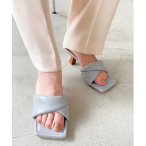 サンダル 【EVOL】スクエアサンダル IQ9523