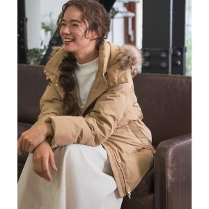 ダウン ダウンジャケット AIRTHERMAL(エアサーマル)ファー付き中綿コート