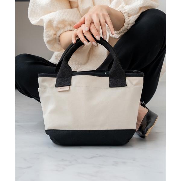 トートバッグ Rename キャンバス レザー タグ 保冷 ミニトートバッグ レディース メンズ
