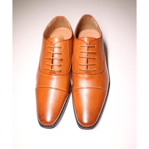 ビジネスシューズ AAA+ 内羽根ストレートチップヒールアップシューズ メンズ