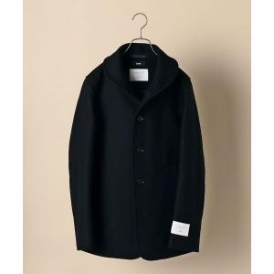 コート ピーコート SHIPS: スーパー140'S 100%WOOL メルトン ショールカラー コート