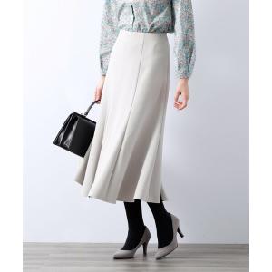 スカート ダブルクロスストレッチスカート レディース