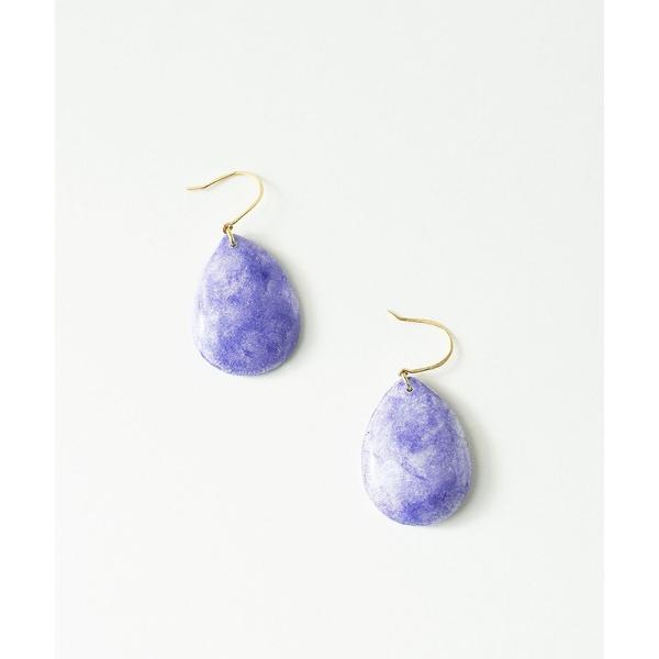 ピアス 「PAPER ART WORKS」glossy drop レディース