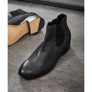 ブーツ PADRONE パドローネ / BL SIDE GORE BOOTS サイドゴアレザーヒールブーツ 日本製 / PU8394-1101 メンズ