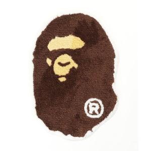 A BATHING APE ラグ ラグマット BIG HEAD RUG MAT M : ZOZOTOWN