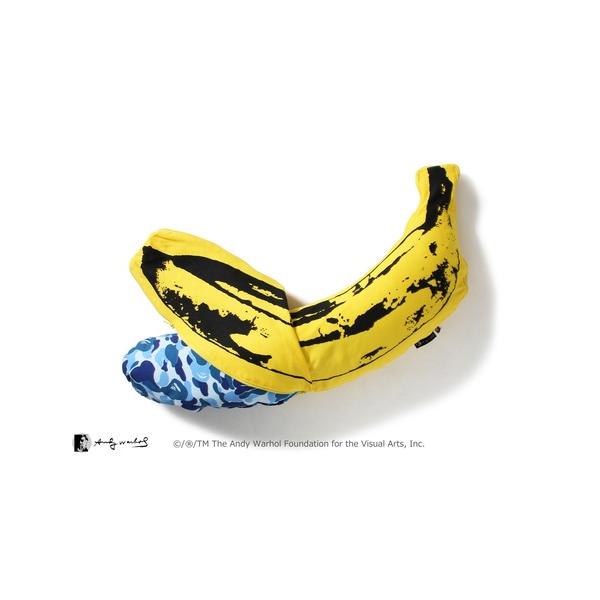 クッション クッションカバー MEDICOM TOY ANDY WARHOL ABC BANANA ...
