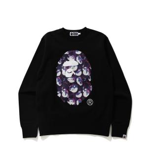 メンズ スウェット BAPE X GHOSTBUSTERS APE HEAD CREWNECK M｜zozo