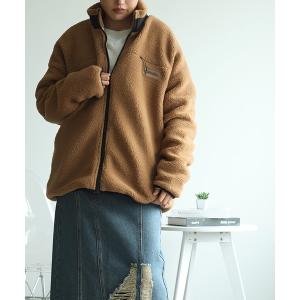 ブルゾン アウター ユニセックスボアジャケット レディース メンズ