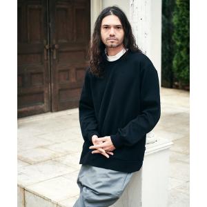 スウェット Fake layered neck sweat / フェイクレイヤードネックスウェット