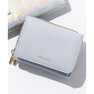 財布 オリジナルロゴ三つ折り財布