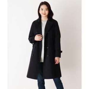 コート トレンチコート 「M-3L/撥水/防花粉」キルトライナー付きトレンチコート レディース