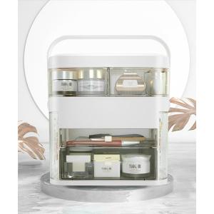 収納 大容量収納メイク＆アクセサリーボックス