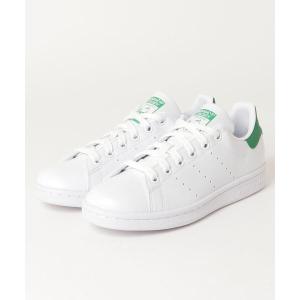 スニーカー メンズ adidas アディダス STAN SMITH FX5502 FWHT/FWHT/GREEN｜zozo