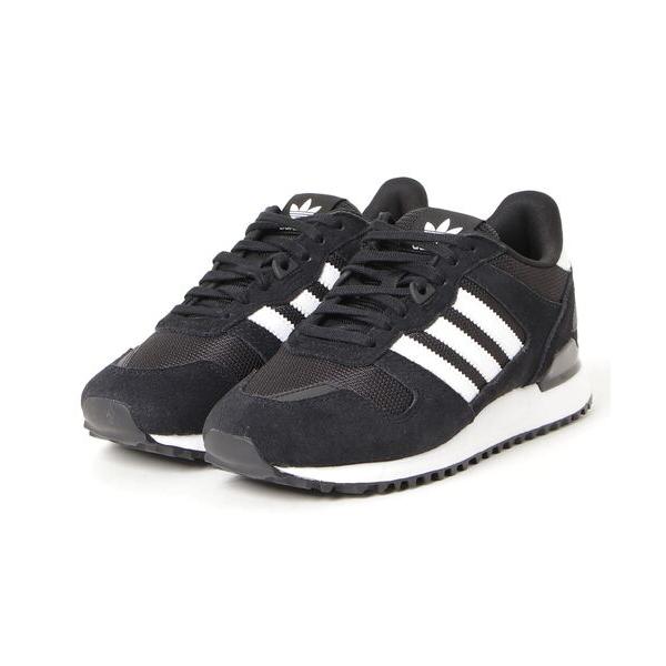 スニーカー adidas アディダス ZX 700 GX4977 *CBLK/FWHT/CBLK