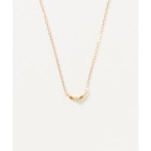 con affetto ネックレス K18ダイヤデザインネックレス レディース